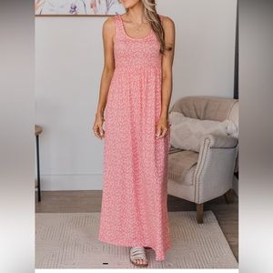 Pink Maxi Boutique Dress